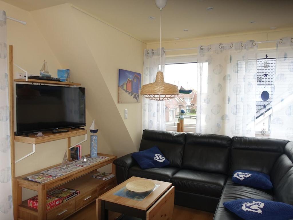 Ferienwohnung Leuchtturm Am Sandstrand Norden Dış mekan fotoğraf