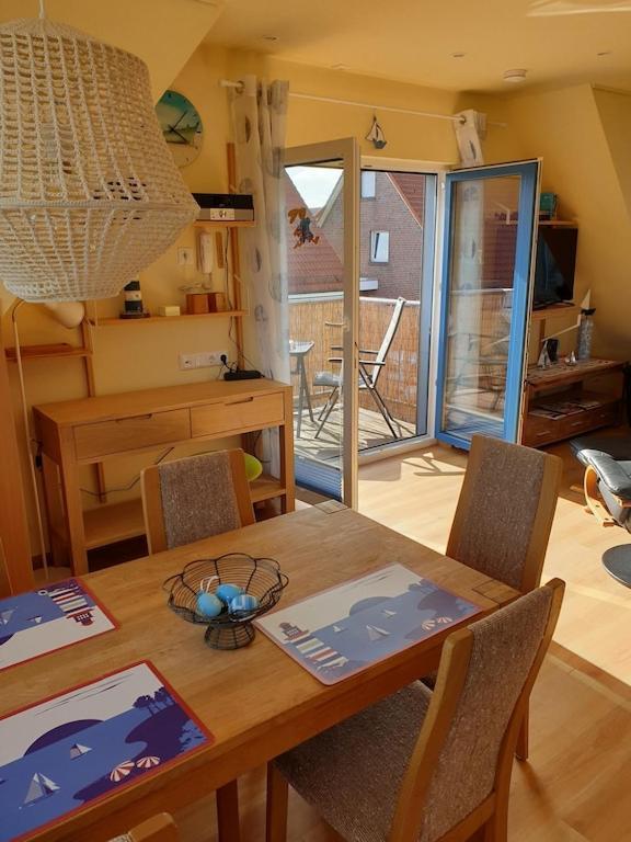 Ferienwohnung Leuchtturm Am Sandstrand Norden Dış mekan fotoğraf