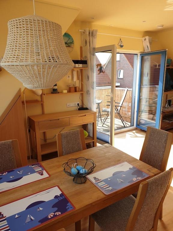 Ferienwohnung Leuchtturm Am Sandstrand Norden Dış mekan fotoğraf