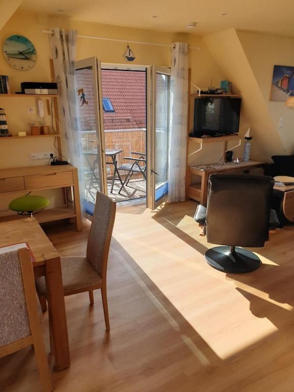 Ferienwohnung Leuchtturm Am Sandstrand Norden Dış mekan fotoğraf