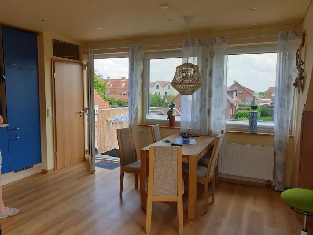 Ferienwohnung Leuchtturm Am Sandstrand Norden Dış mekan fotoğraf