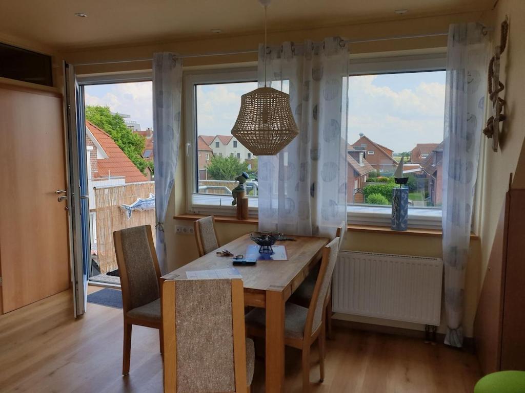 Ferienwohnung Leuchtturm Am Sandstrand Norden Dış mekan fotoğraf