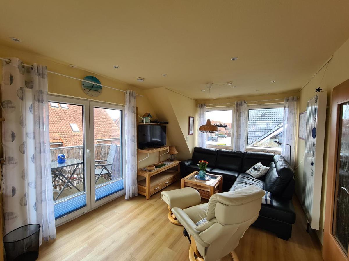 Ferienwohnung Leuchtturm Am Sandstrand Norden Dış mekan fotoğraf