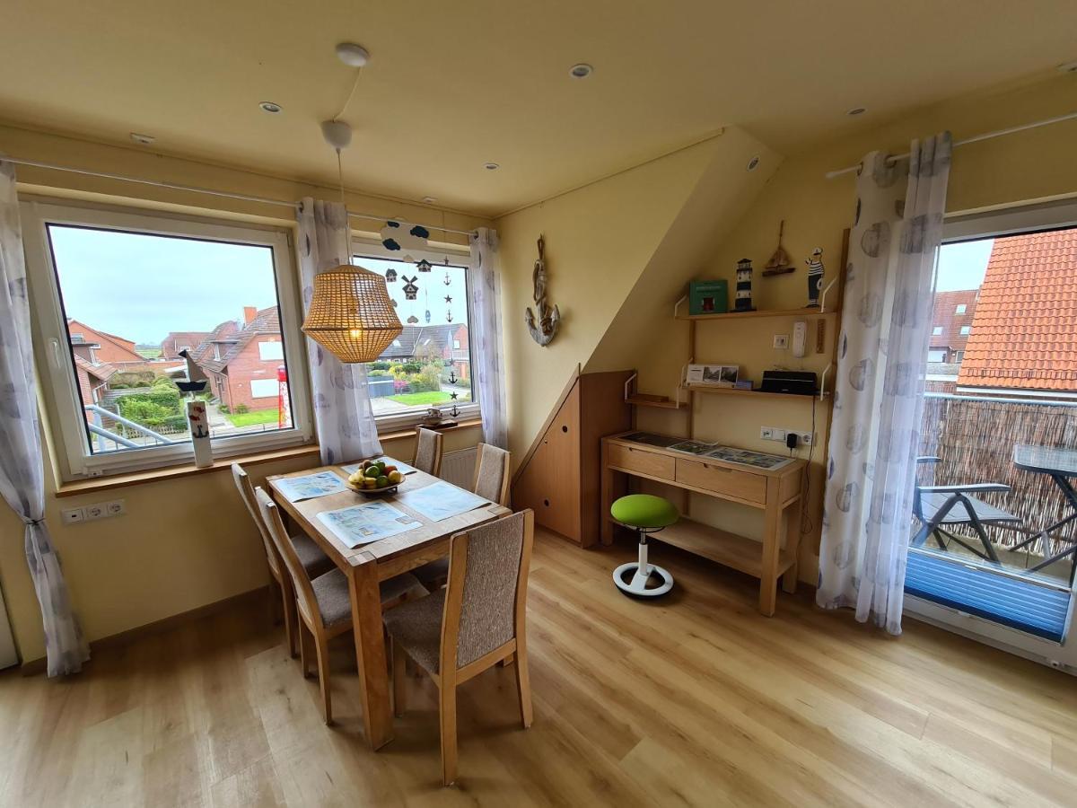 Ferienwohnung Leuchtturm Am Sandstrand Norden Dış mekan fotoğraf